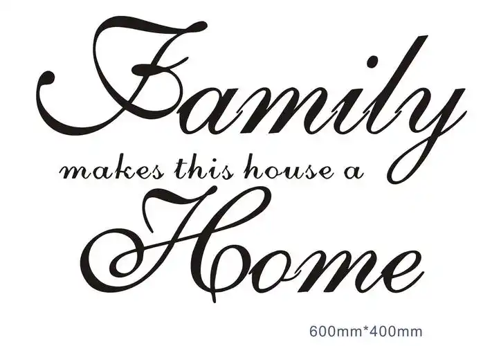 home 欧美流行英文外贸批发墙贴纸 广东厂家直销a1037价格 - 中国供应