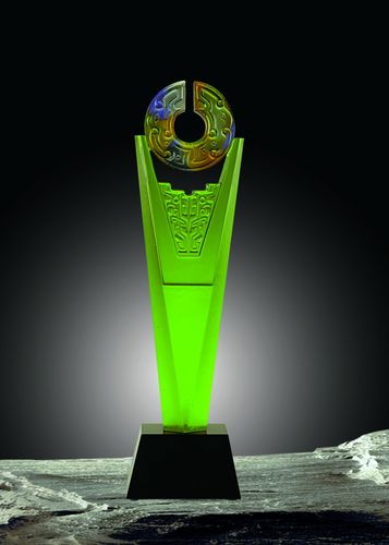 高档热销古法琉璃创意奖杯xs(s-020)企业单位活动年终员工激励奖