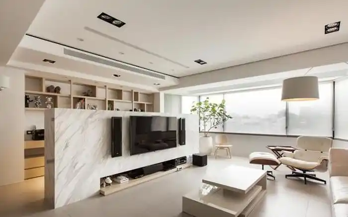 电视墙隔断装修2018一波效果图献上