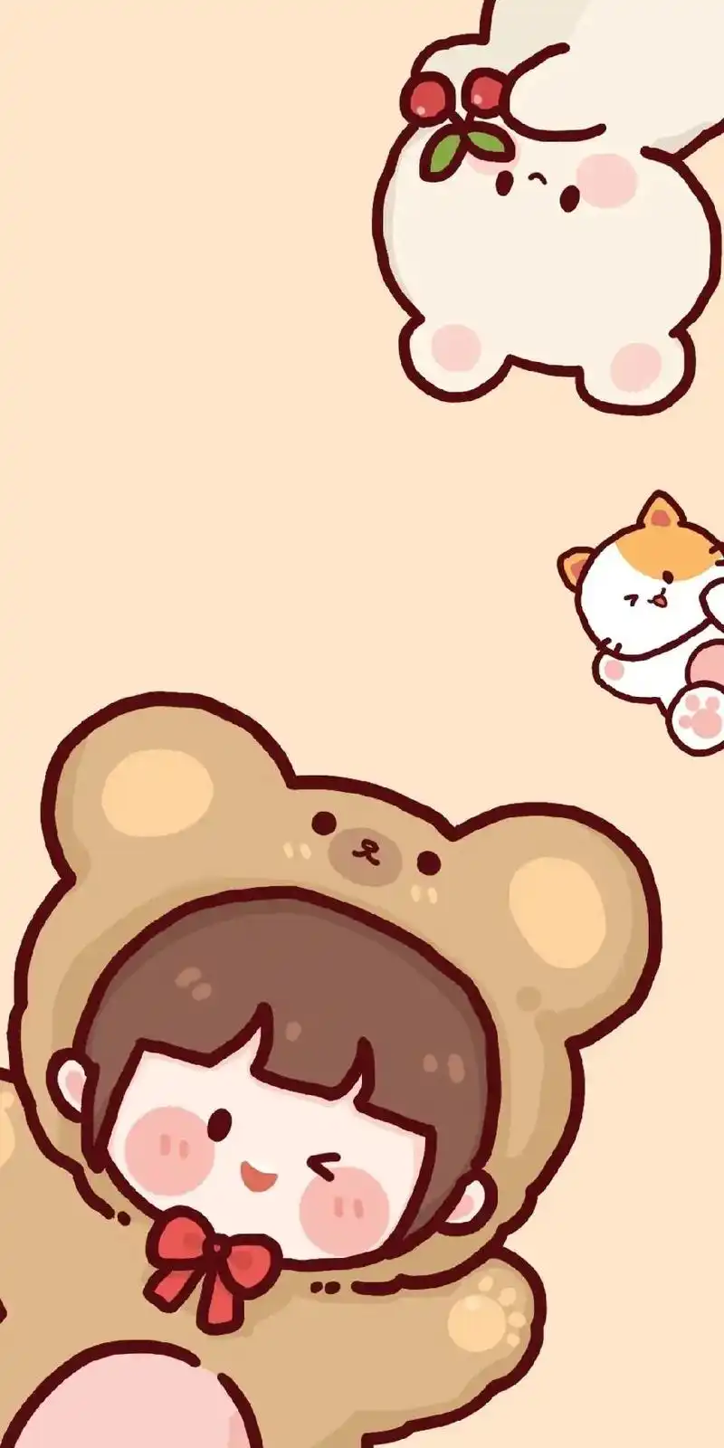 小仙女专用壁纸.治愈系壁纸更新#手机壁纸 #卡通壁纸 #治愈 - 抖音