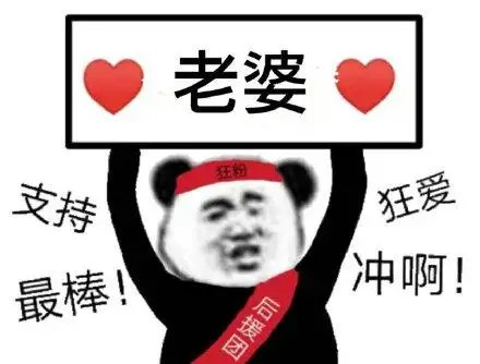 老婆狂粉支持狂爱最棒冲啊!_最棒_狂爱_狂粉表情