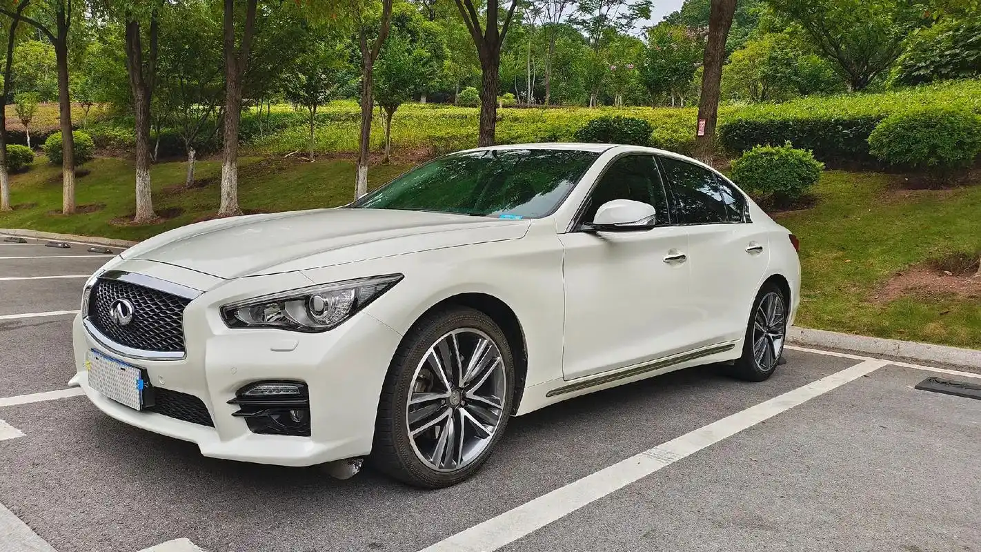 2万多公里q50l.新到日系豪华英菲尼迪q50l运动版,新车 - 抖音