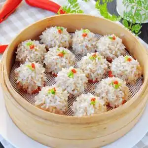 珍珠藕丸糯米丸子小肉丸 餐厅商用速冻袋装农家乐餐厅特色菜410克