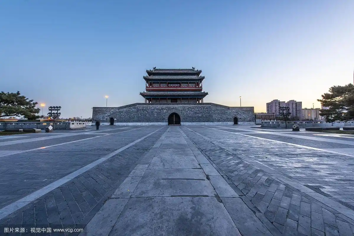 北京永定门城楼
