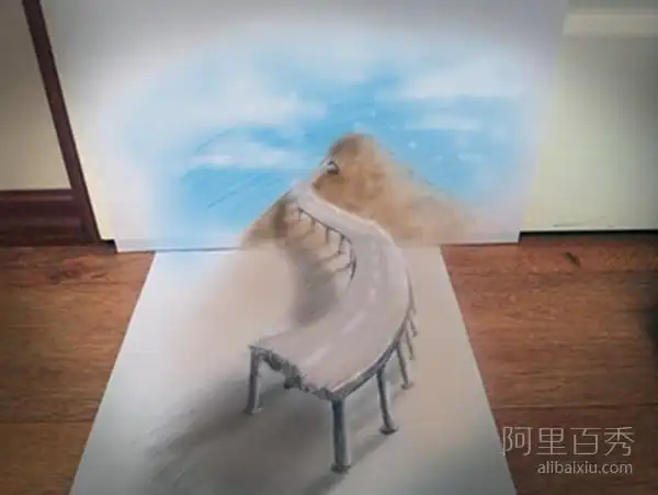 3d立体绘画作品震撼你的双眼