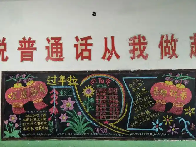 小学黑板报