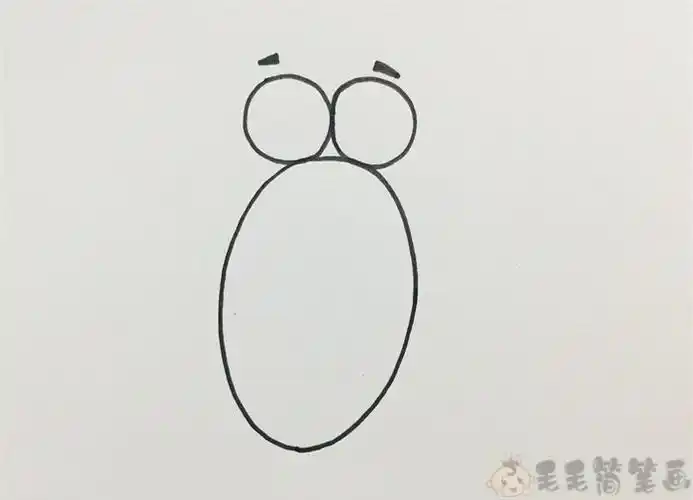 毛毛虫的茧怎么画虫蛹简笔画