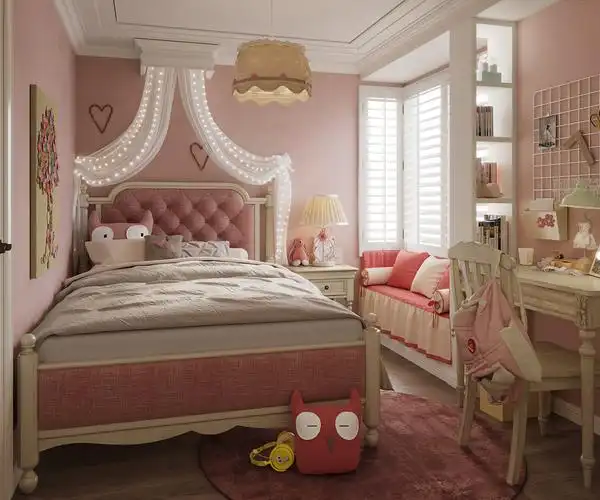 这一次给大家带来的是一个儿童公主房.