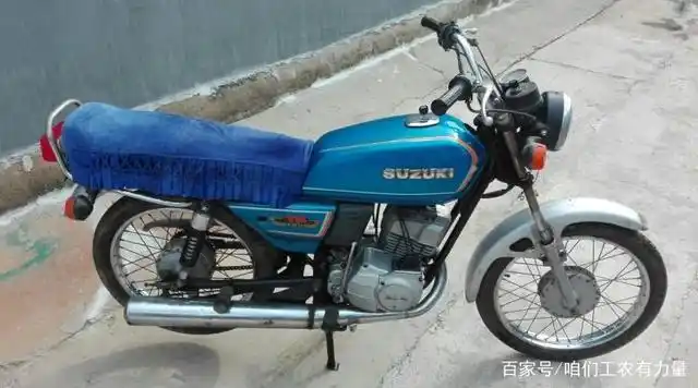 80年代的摩托车:suzuki tr125,当年它的外号很响亮