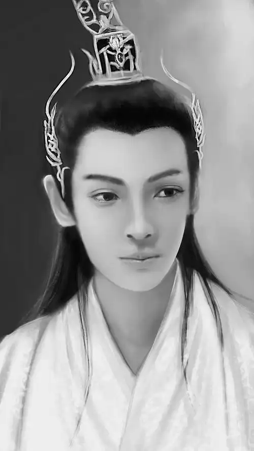 板绘 夜神 润玉 罗云熙 香蜜沉沉烬如霜|插画|创作习作|桃夭夭夭啊