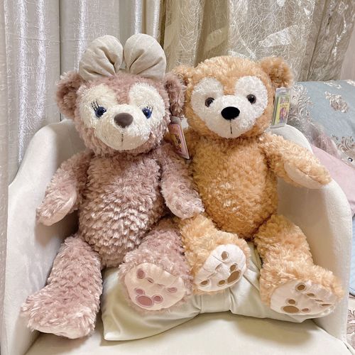 迪士尼disney官方网红玩具毛绒玩具duffy达菲熊雪莉玫公仔玩偶女生