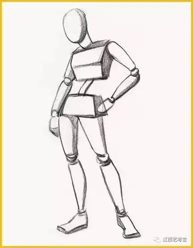 当你知道人物速写可以这样画时你还会觉得难画吗