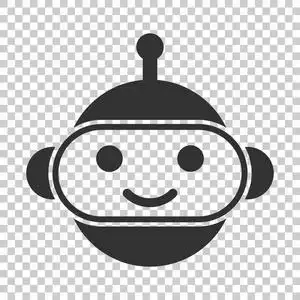 智能聊天机器人角色业务概念照片