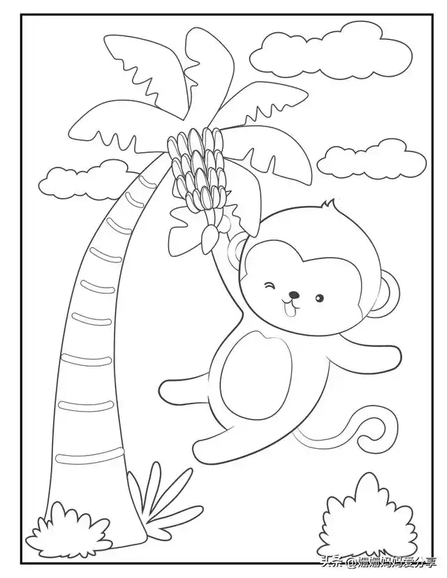 幼儿图画涂色素材打印出来涂色(一)