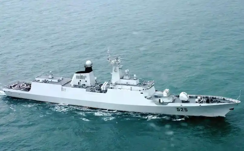 054型导弹护卫舰 马鞍山舰054型导弹护卫舰 温州舰爬坡过坎,造就中国