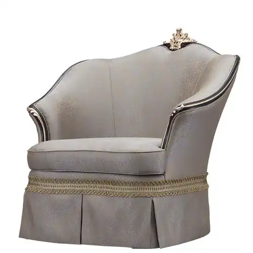 意式新古典凯撒系列cs-a1032c-1单人沙发 单人位