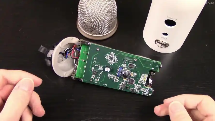blue yeti 麦克风拆解-teardown of the blue yeti microphone