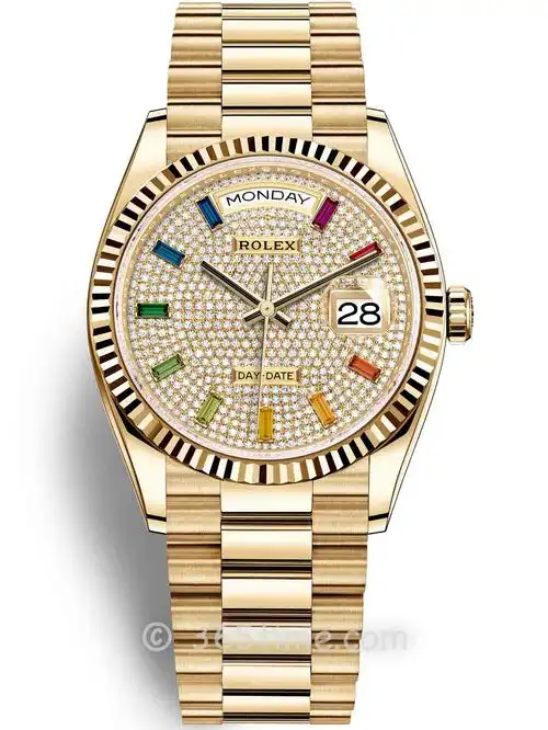 rolex劳力士day-date星期日志型36腕表128238-0051