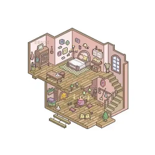 半年像素画小房间合集