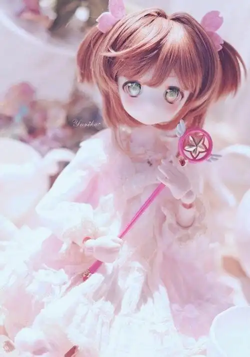 【图集简介】 魔卡少女樱是很多女孩子喜欢的动漫角色,bjd娃娃改装