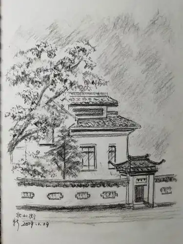 我的速写杭州