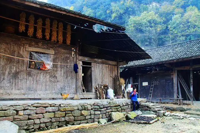 【深秋山寨行摄影图片】湘西农村风光摄影_太平洋电脑网摄影部落