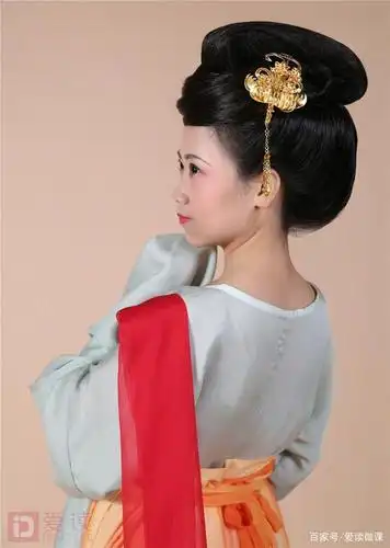 古装影视发型之隋乐女造型