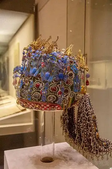 中国国家博物馆馆藏孝端皇后凤冠_高清图片_全景视觉