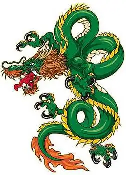 三头龙异特龙恐龙爪中国龙神龙矢量素材中国龙神龙矢量素材中国龙神龙