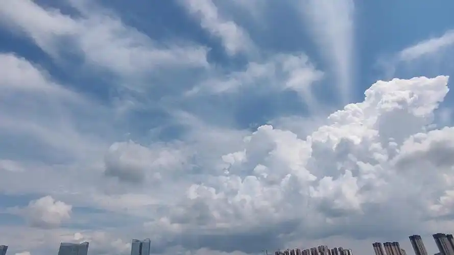 无法拒绝,云朵与天空太漂亮啦