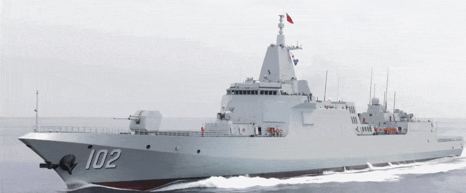 连续出海开展高强度操练背后055大驱二号舰拉萨舰已快速形成战斗力