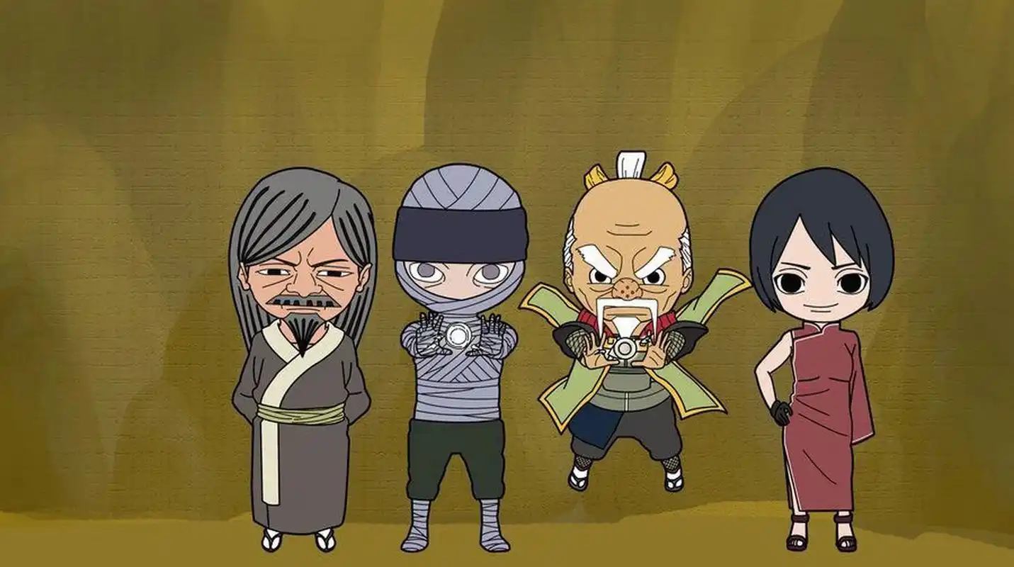 火影忍者之历代五影 木叶火影 初代目火影——千手柱间 二代目火影