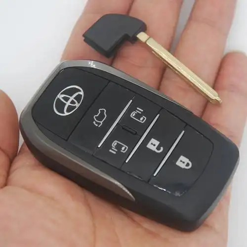 适用于 丰田新埃尔法30系noah大霸王埃尔法五键智能遥控钥匙壳