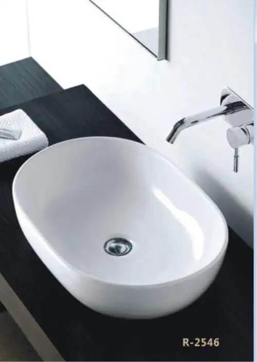 马可波罗台上盆方圆盆方盆洗脸盆陶瓷卫生间台盆雪花自洁釉s2546