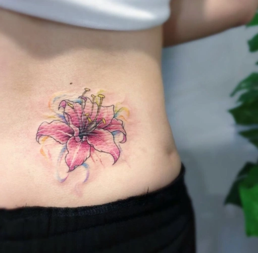 2020最新女生腰部纹身图案大全 性感的腰部纹身图案(8/14)-纹身图片网