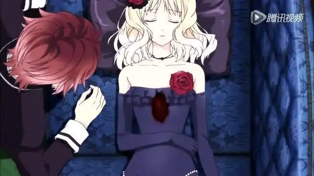 魔鬼恋人小森唯被刺穿胸口吸血鬼抢救给她做人工呼吸