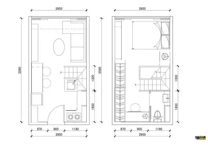 论坛 69 设计作品赏析 69 原创设计交流 69 loft单身复式公寓