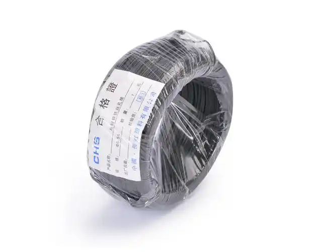 55电镀锌铁丝扎线 铁丝扎丝 电缆扎线 扎带【 黑白