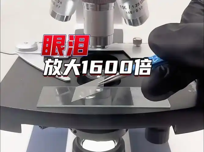 把开心和伤心时流下的眼泪在显微镜下观察,竟然是不一样的!