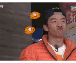 奔跑吧兄弟郑恺卖萌噘嘴gif动图_动态图_表情包下载_soogif