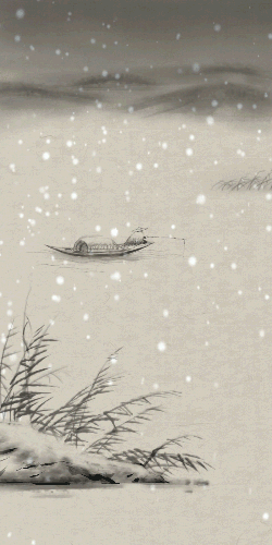 《望庐山瀑布》《题西林壁》结合动态的水墨画再配上写意的诗句仿佛置