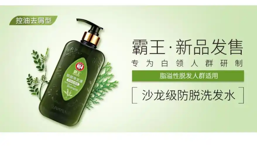 霸王防脱发洗发水控油去屑洗发露男女士防断发掉发洗发水家用正品_十