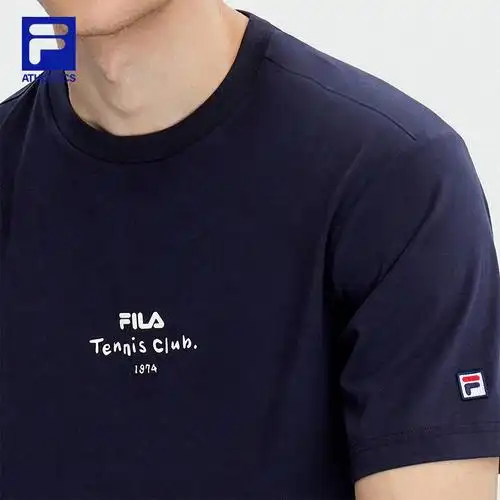 t恤2023夏季斐乐官方男士透气凉感网球宽松运动上衣短袖fila