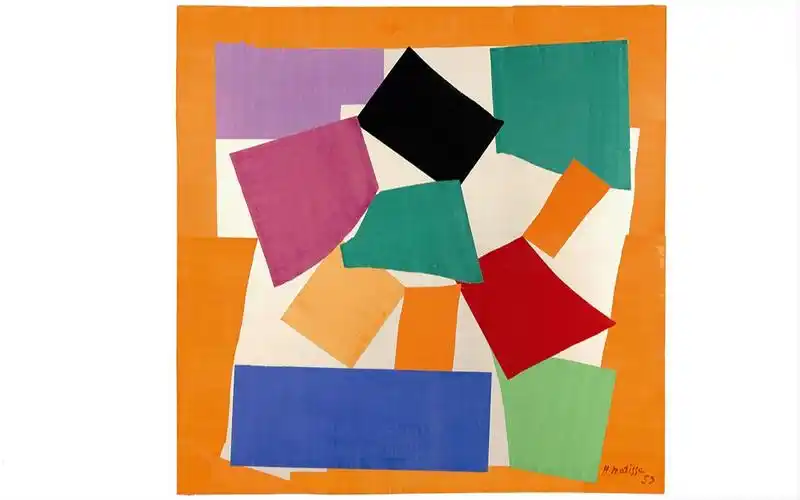 马蒂斯的剪纸作品