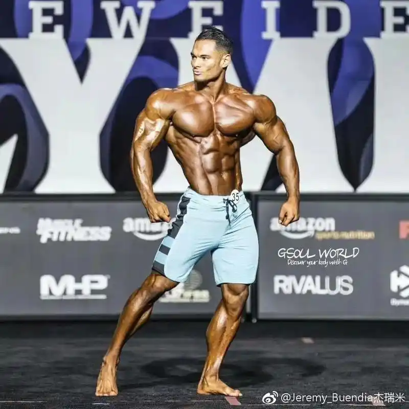 健体之王杰瑞米,2017年奥赛冠军状态,卫冕四连冠,大家觉得 - 抖音