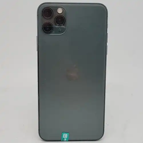 苹果【iphone 11 pro max】全网通 暗夜绿色 64g 国行 8成新