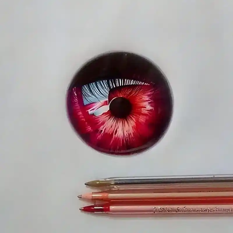 画眼睛的图画(47张)