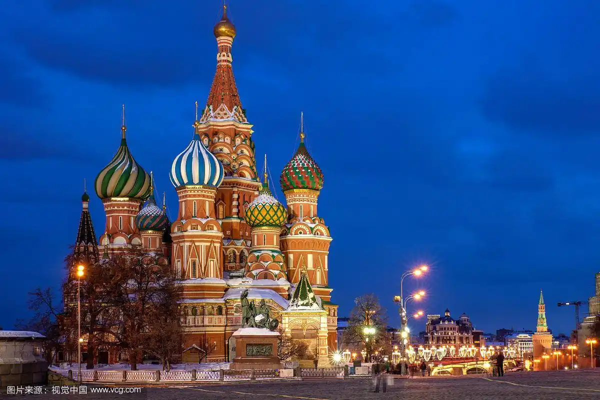 俄罗斯莫斯科红场教堂