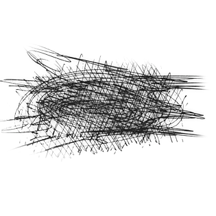 黑色线条创意绘画