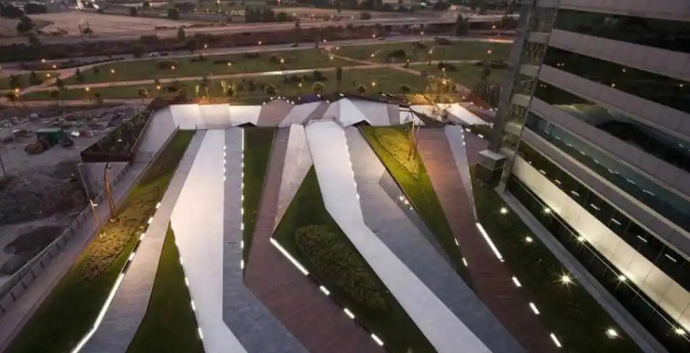 折线型景观设计案例分享